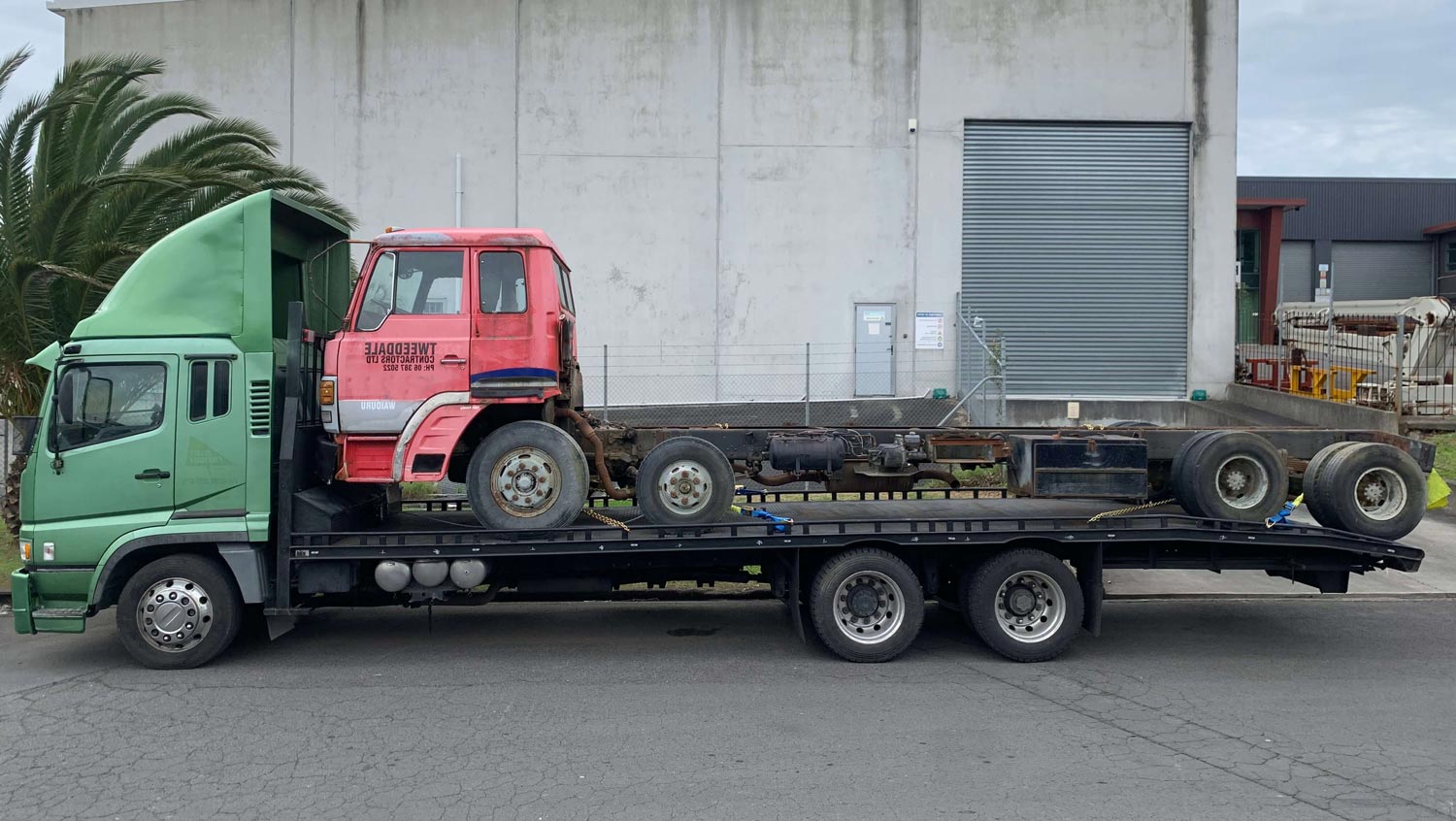 truck wreckers Auckland